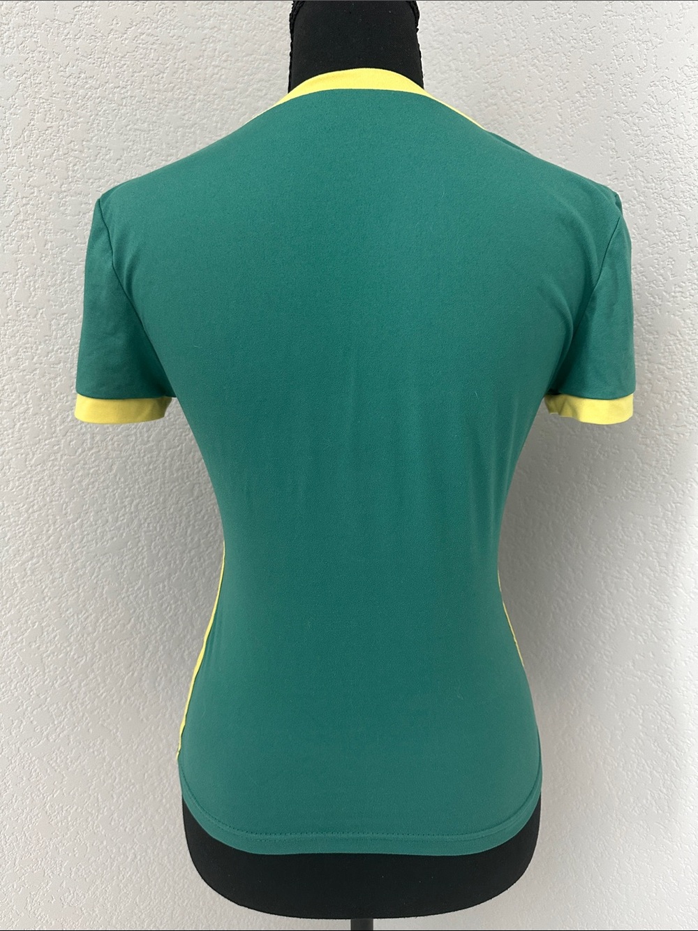 Pindorama Green V-Neck Brasil Graphic Short Sleeve Tee - Picture 3 of 5